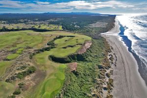 Bandon Dunes 16th Ravine Aerial